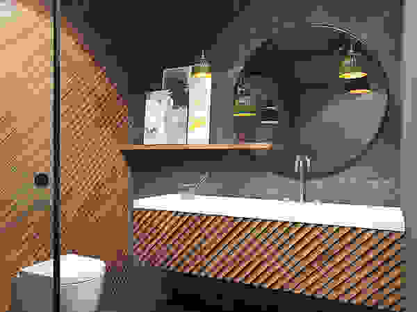razoo-architekci Eclectic style bathroom