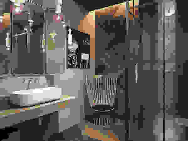 razoo-architekci Eclectic style bathroom