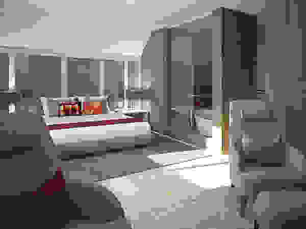 quarto e sala de estar Inside Home Unipessoal LDA. Quartos modernos Multicolor