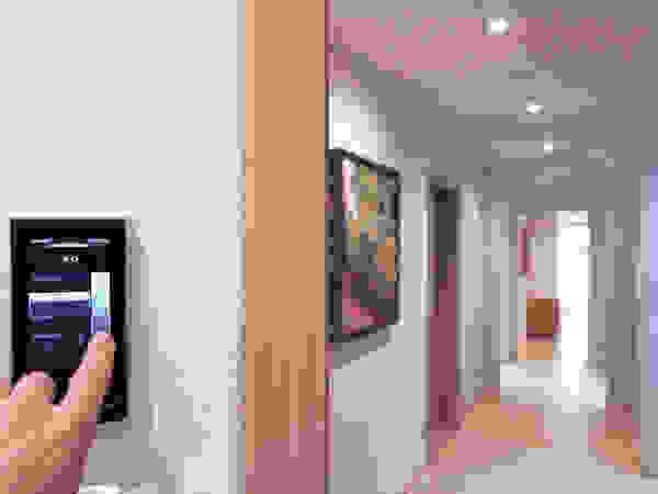 casaio | smart buildings Modern corridor, hallway & stairs