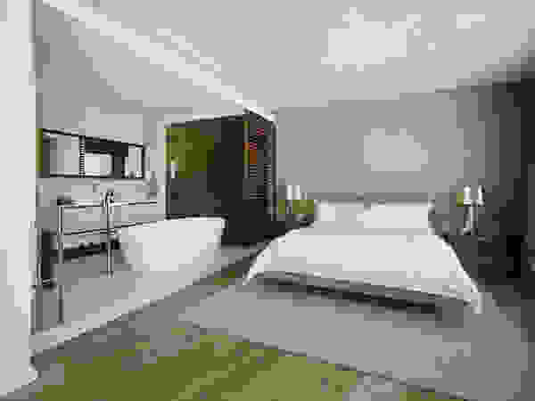 Make Architects + Interior Studio Minimalist bedroom