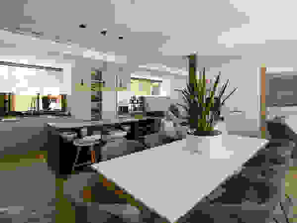Make Architects + Interior Studio Modern Dining Room