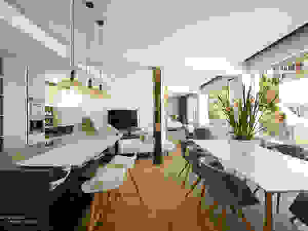 Make Architects + Interior Studio Modern Dining Room