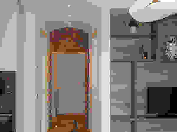 GRITTI ROLLO | Stefano Gritti e Sofia Rollo Modern corridor, hallway & stairs