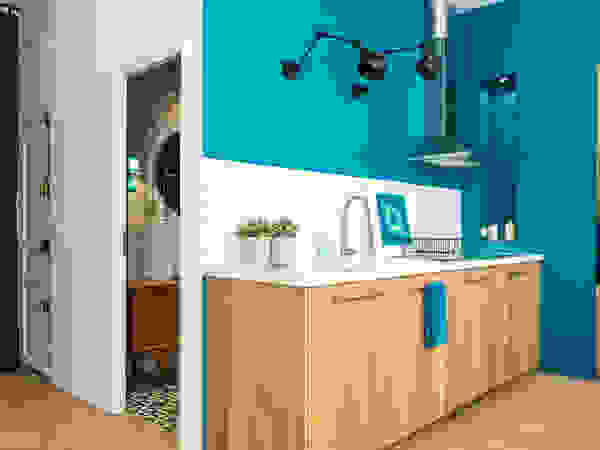 Insides Кухня Дерево Синій