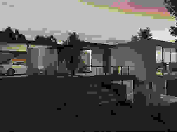 AR arquitectos Nowoczesne domy Beton