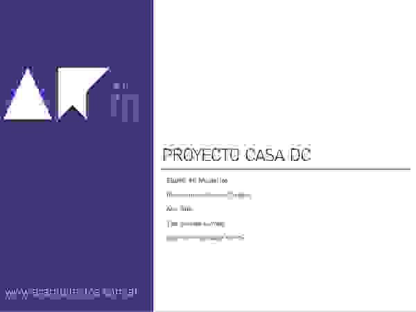 AR arquitectos Nowoczesne domy