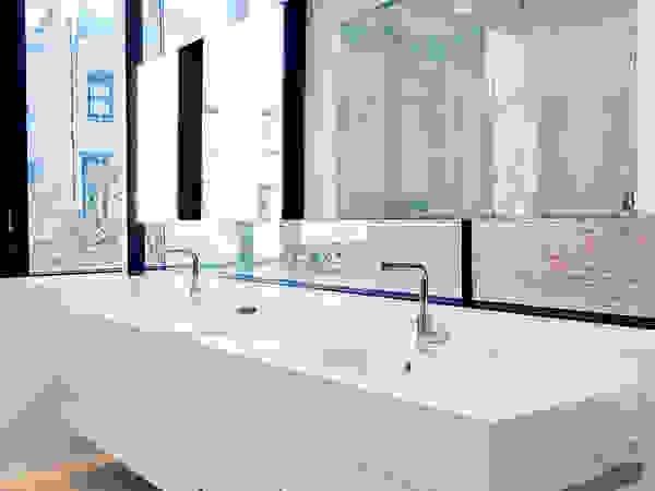 Park Slope Townhouse Sarah Jefferys Design Modern Bathroom