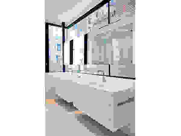 Park Slope Townhouse Sarah Jefferys Design Modern Bathroom