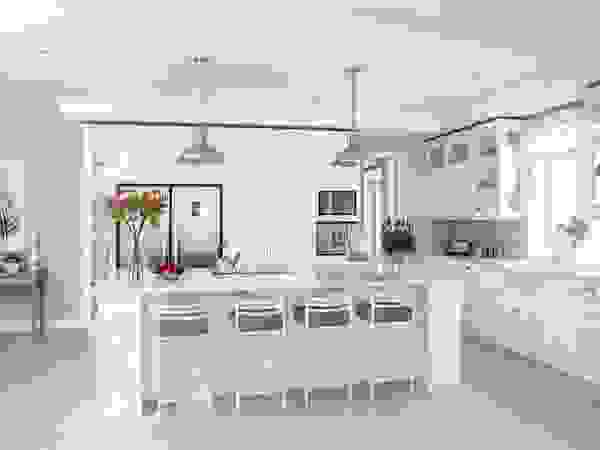 Salomé Knijnenburg Interiors Кухня Білий