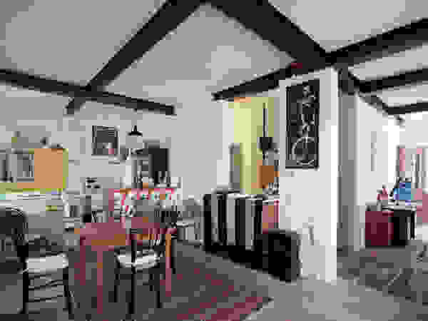 Studio Dalla Vecchia Architetti Їдальня Дерево Дерев'яні