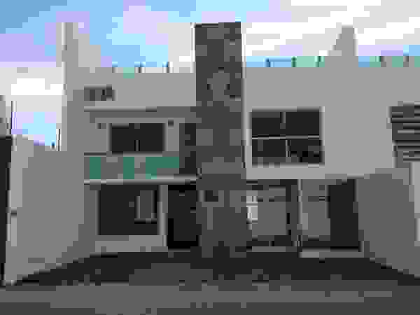 Navecsa Constructora Minimalistische Häuser Beton Weiß
