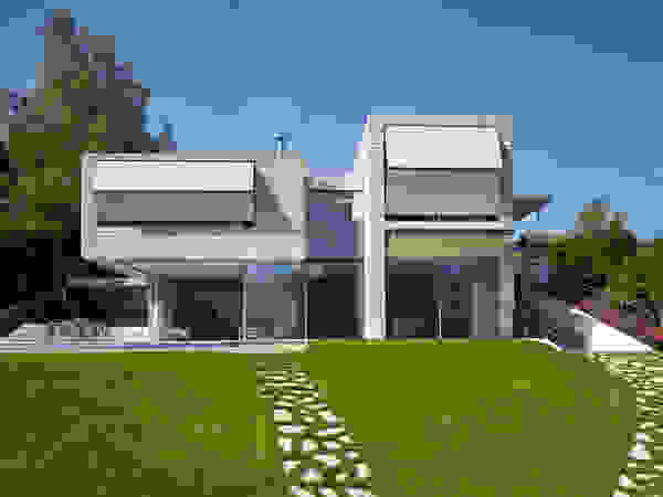 Backraum Architektur Modern Houses Stone Beige