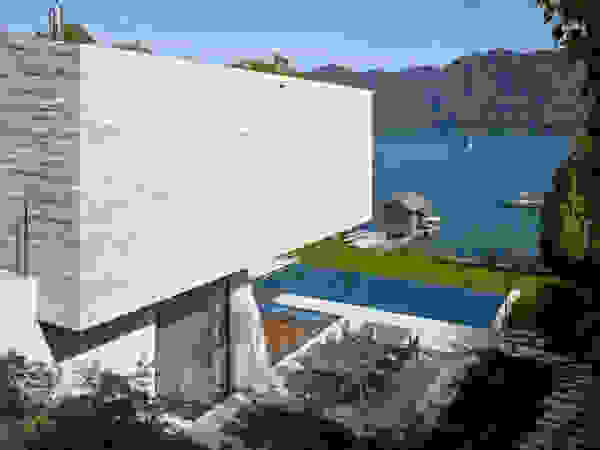 Backraum Architektur Modern Houses Stone Beige