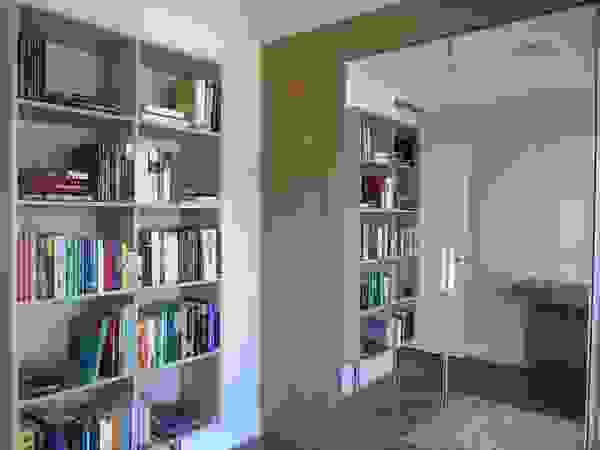 In.home Modern Study Room and Home Office MDF Brown