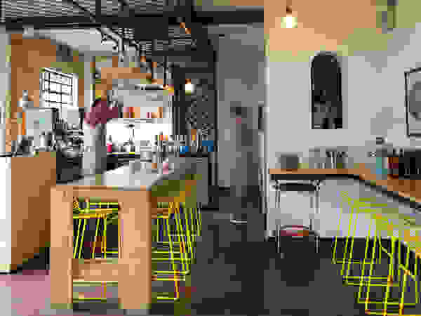 BAR STOOLS Guzman Studio Dining roomChairs & benches Yellow