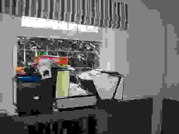 before Girl About The House Media room Multicolored