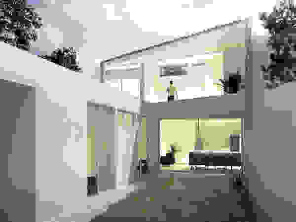 CCMP Arquitectura Дома в стиле минимализм