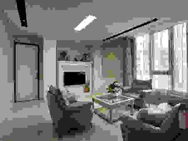 信美室內裝修 Living room Brown