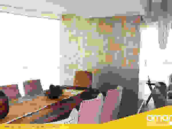 Amarillo Interiorismo Walls & flooringWall tattoos Amber/Gold