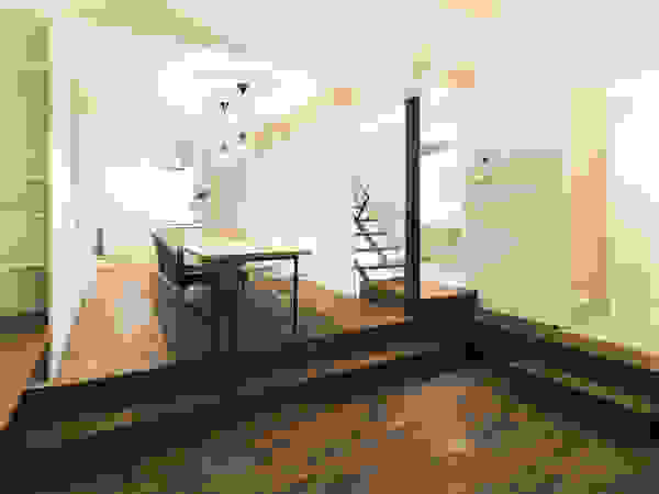 一級建築士事務所 Atelier Casa Modern Living Room Wood