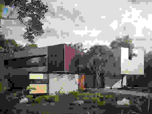 CARCO Arquitectura y Construccion Будинки Масив Бежевий