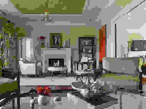 Caribbean Dream - Living Room Lorna Gross Interior Design Classic style living room