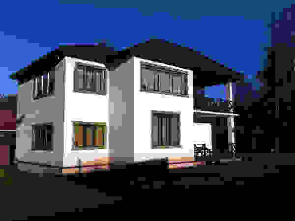 Техно-сруб Casas minimalistas