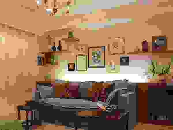 85inc. Living room Wood Multicolored