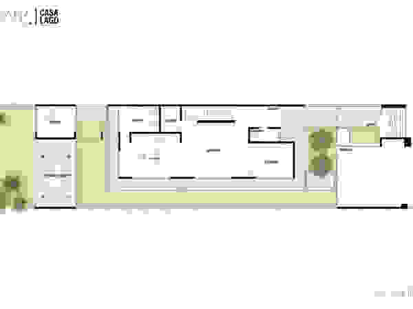 Besana Studio Modern Corridor, Hallway and Staircase Beige