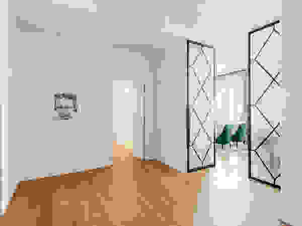 NOMADE ARCHITETTURA E INTERIOR DESIGN Modern Corridor, Hallway and Staircase