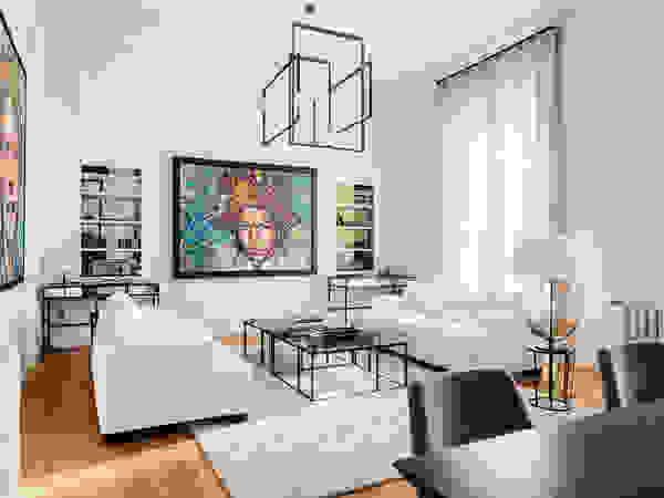 NOMADE ARCHITETTURA E INTERIOR DESIGN Living room