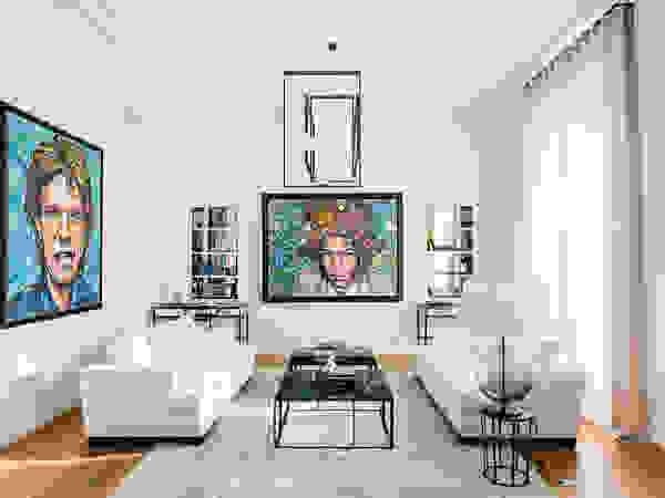 NOMADE ARCHITETTURA E INTERIOR DESIGN Living room