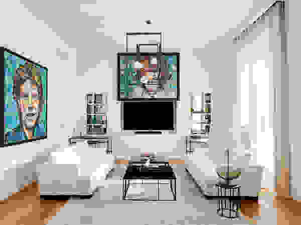 NOMADE ARCHITETTURA E INTERIOR DESIGN Living room