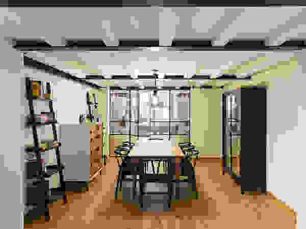 NOMADE ARCHITETTURA E INTERIOR DESIGN Industrial style dining room