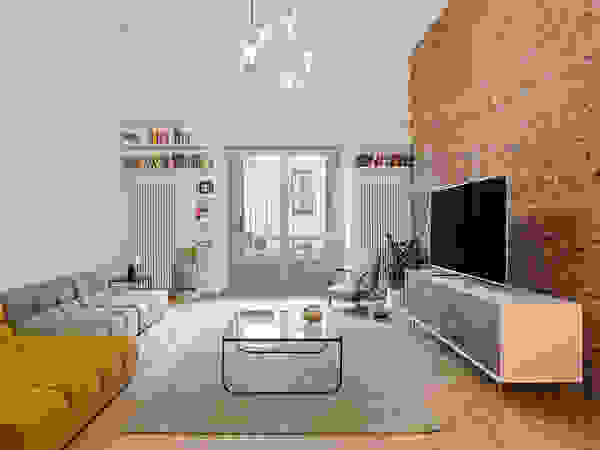 NOMADE ARCHITETTURA E INTERIOR DESIGN Living room