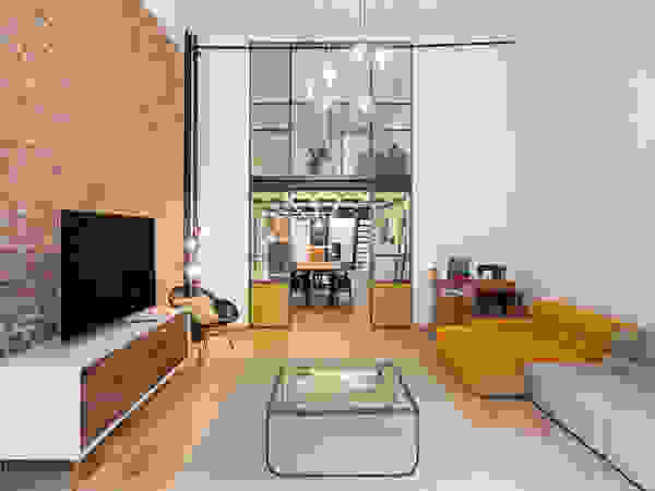 NOMADE ARCHITETTURA E INTERIOR DESIGN Living room