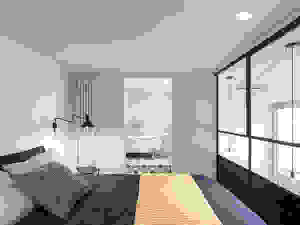 NOMADE ARCHITETTURA E INTERIOR DESIGN Industrial style bedroom