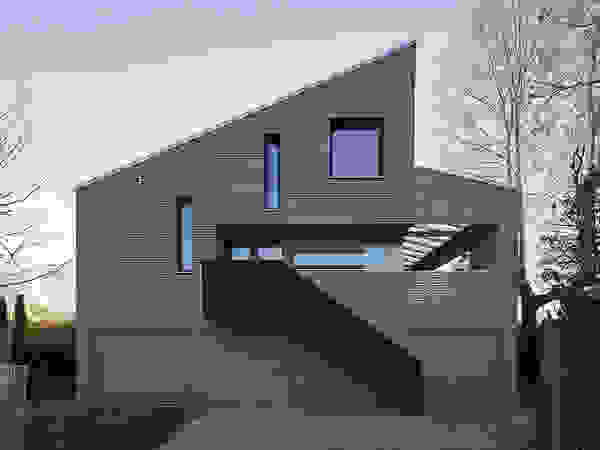 ARCHITEKTEN GECKELER Modern houses Wood Grey