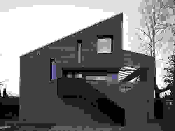 ARCHITEKTEN GECKELER Modern houses Wood Grey