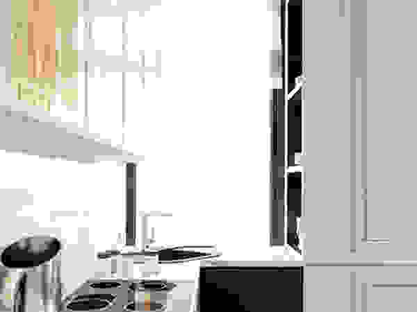 IK-architects Eclectic style kitchen