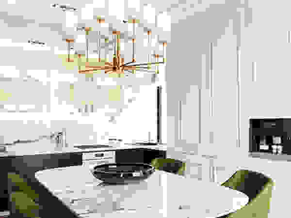 IK-architects Eclectic style living room