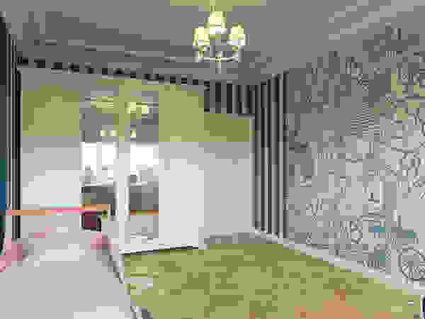 IK-architects Classic style nursery/kids room
