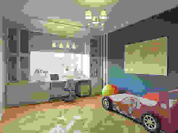 IK-architects Classic style nursery/kids room