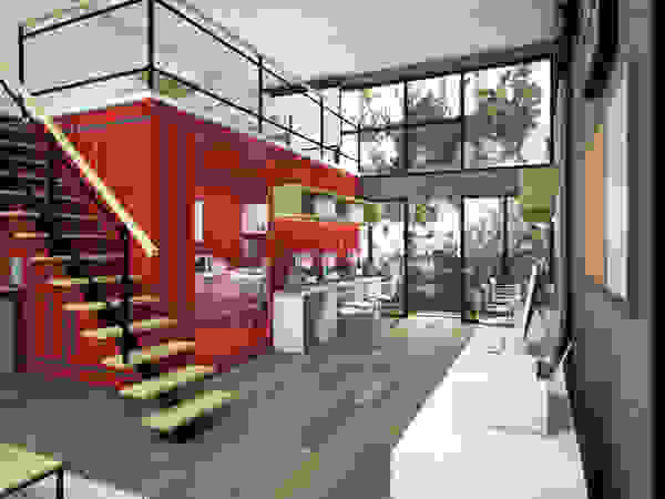 Juxta Interior Moderne Geschäftsräume & Stores