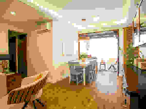 APARTAMENTO CENTRO II Join Arquitetura e Interiores Salas de jantar rústicas