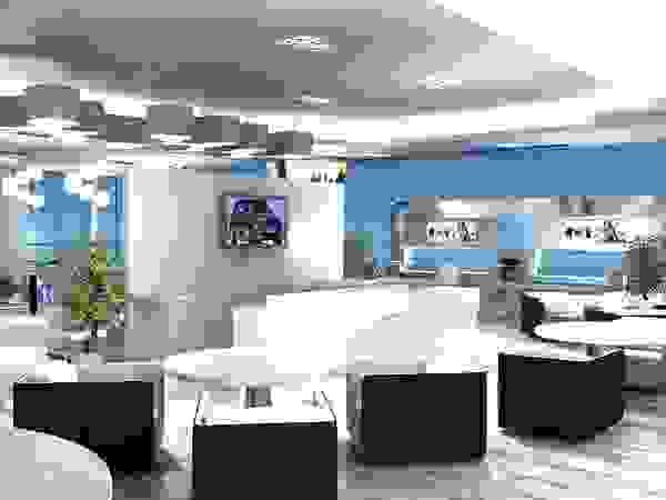 Gurooji Designs Concessionárias modernas