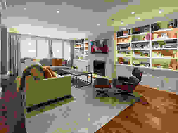 BOWA - Design Build Experts Гостиная в стиле минимализм
