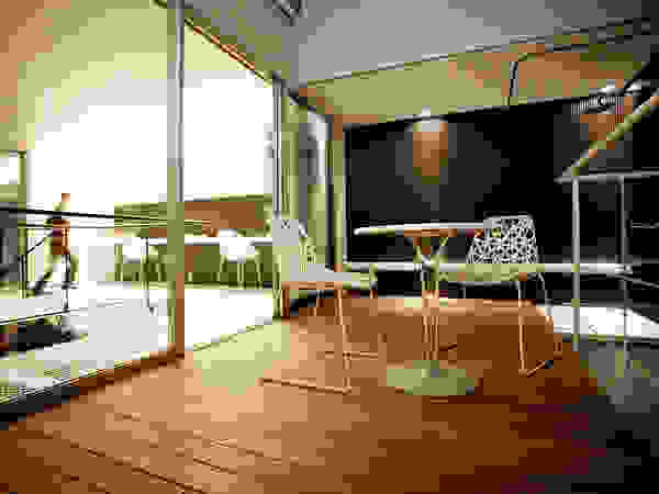 コト Balconies, verandas & terraces Furniture Plastic White