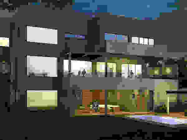 Rousseau Arquitectos Modern Houses Grey